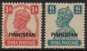 Pakistan overprinted